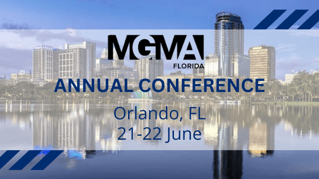 Florida MGMA Annual Conference, Orlando 2023