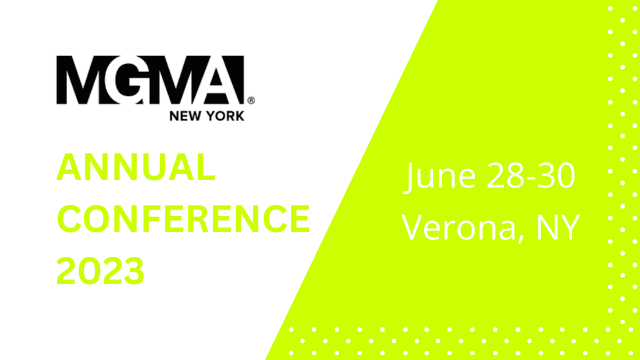 New York MGMA Annual Conference, Verona 2023